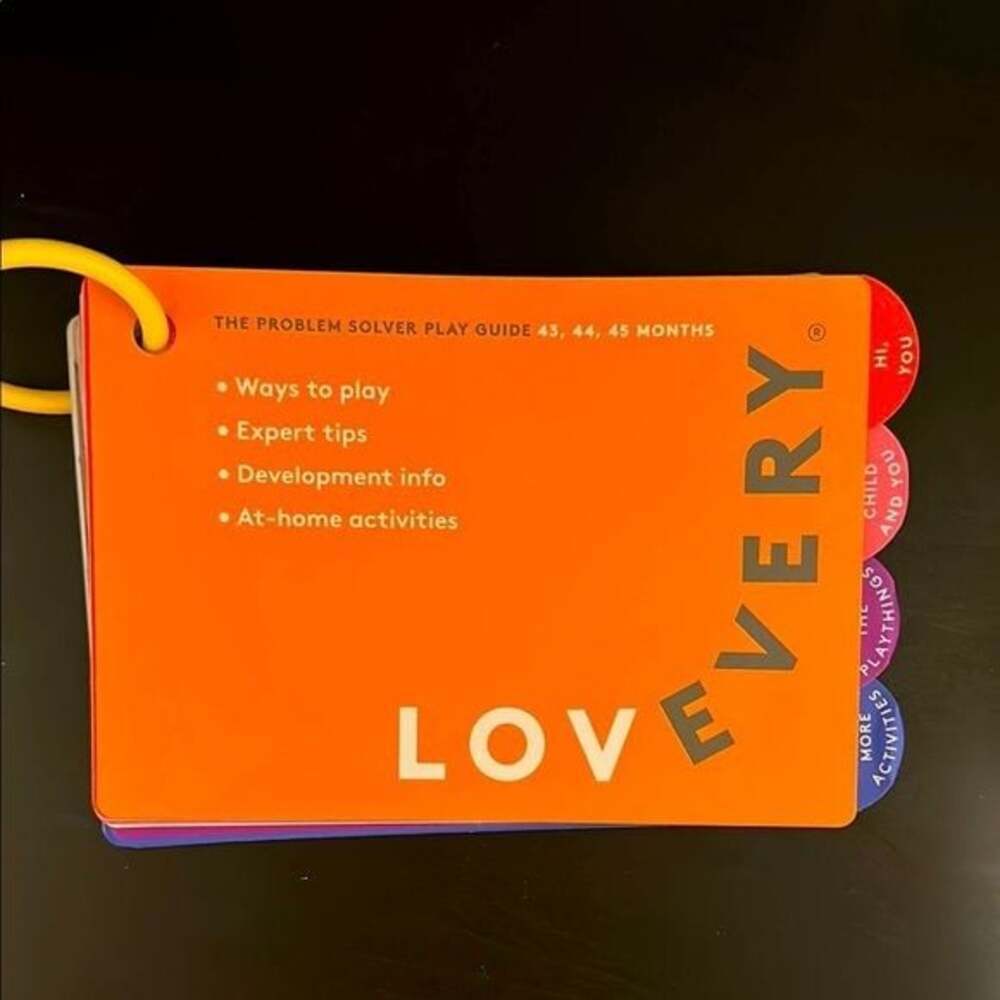 Lovevery The Problem Solver Playguide For Months 43, 44, 45